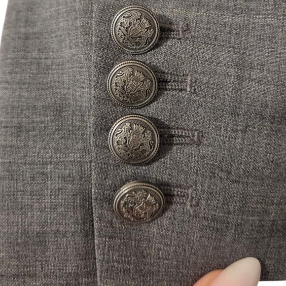 Aritzia - Talula Exeter Blazer - Charcoal - Size 4 - Picture 5 of 10